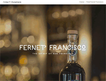 Tablet Screenshot of fernetfrancisco.com